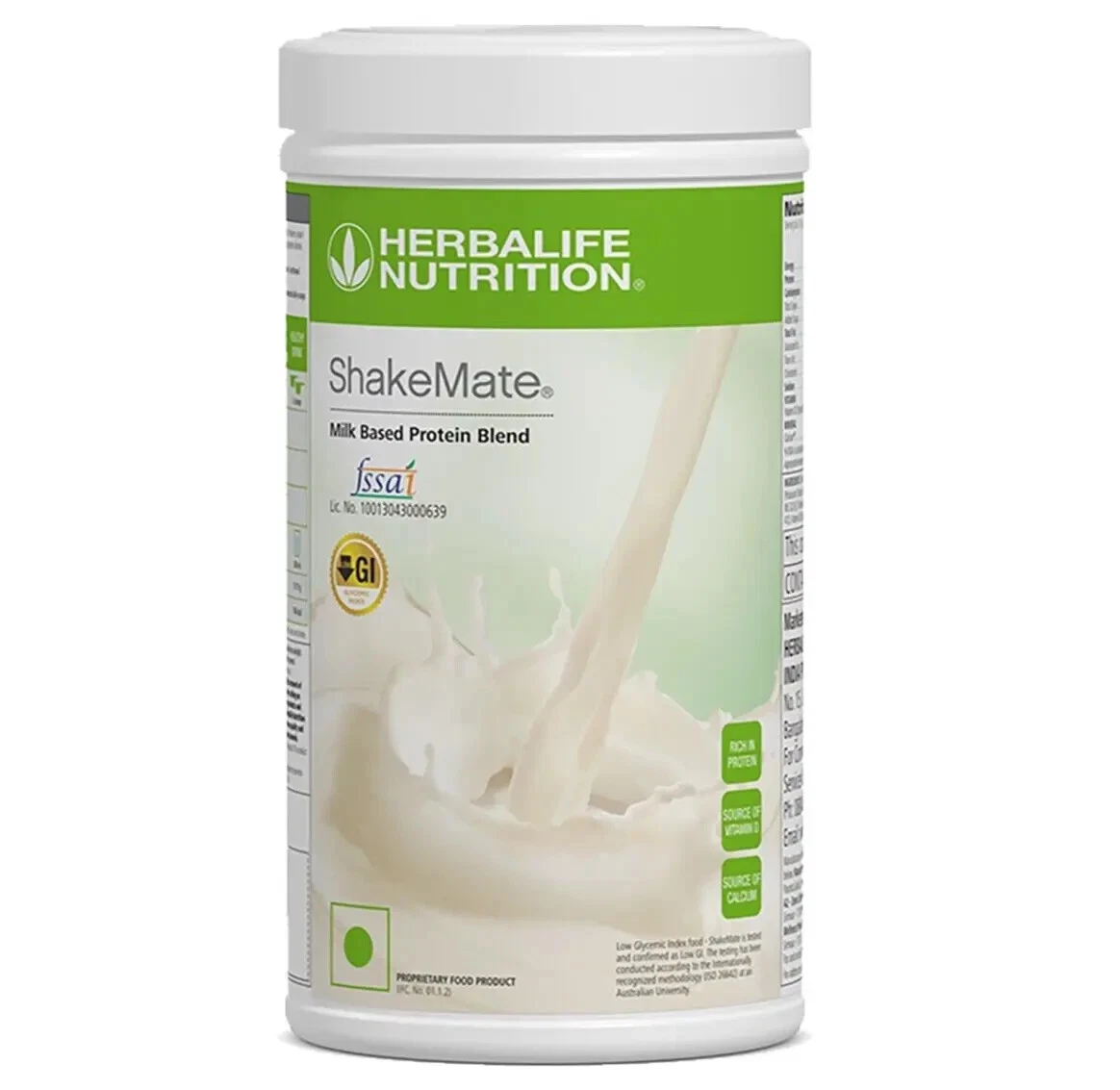Herbalife Nutrition New ShakeMate 500 gm Plant Based Protein Gluten Free