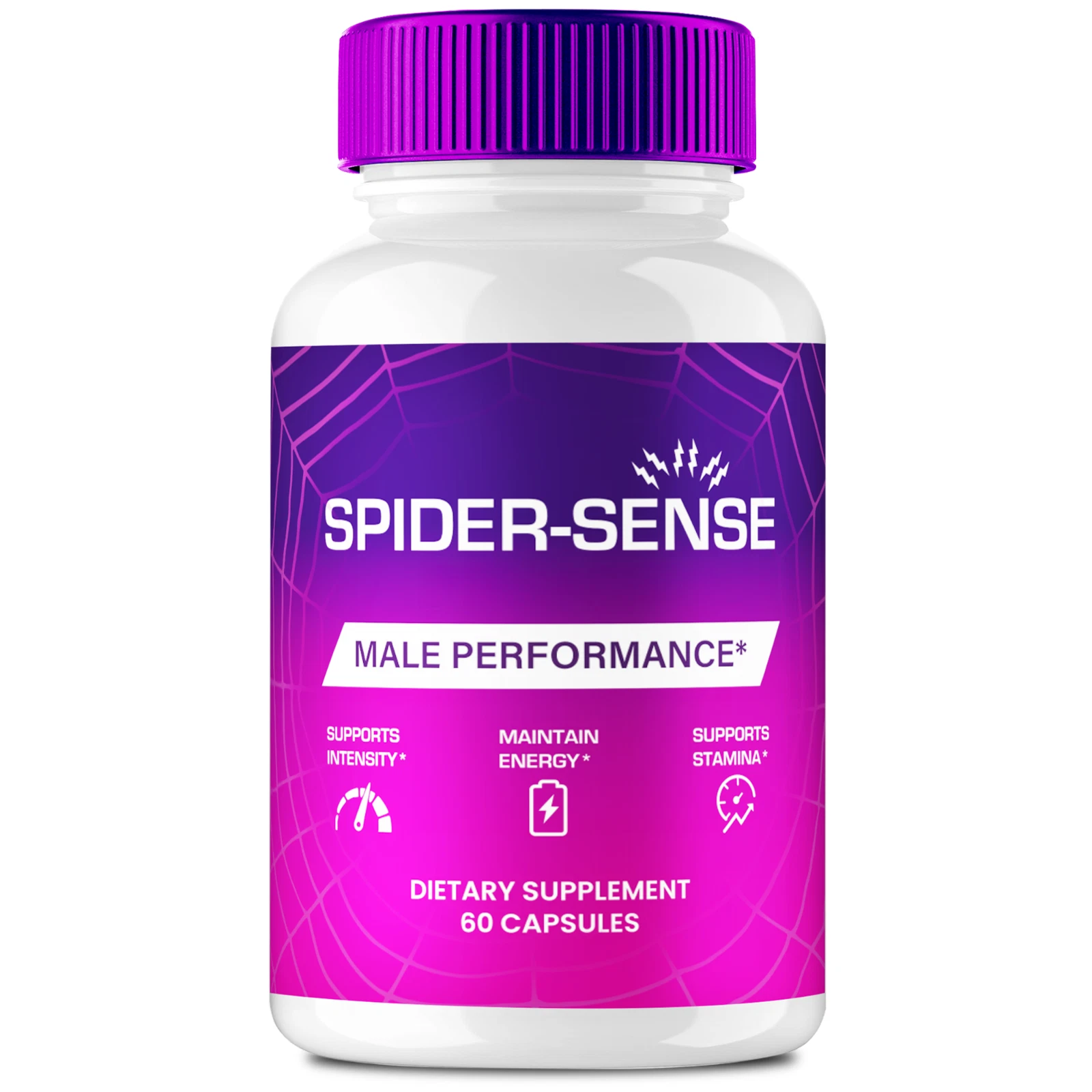 Spider Sense Men Ed Pills, SpiderSense Male Supplement Capsules 60ct