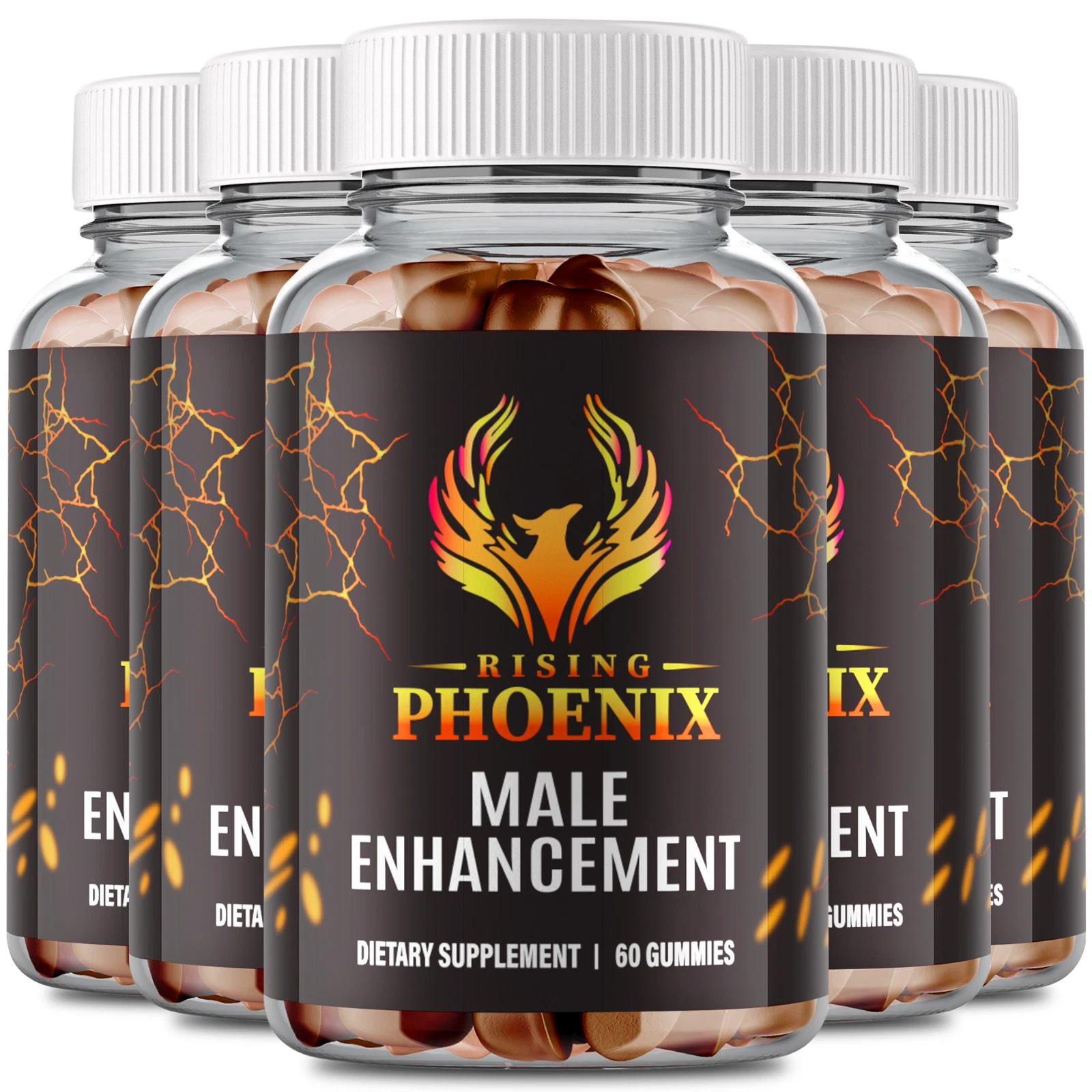 [176229994359] Rising Phoenix Gummies - Official Formula (5 Pack)