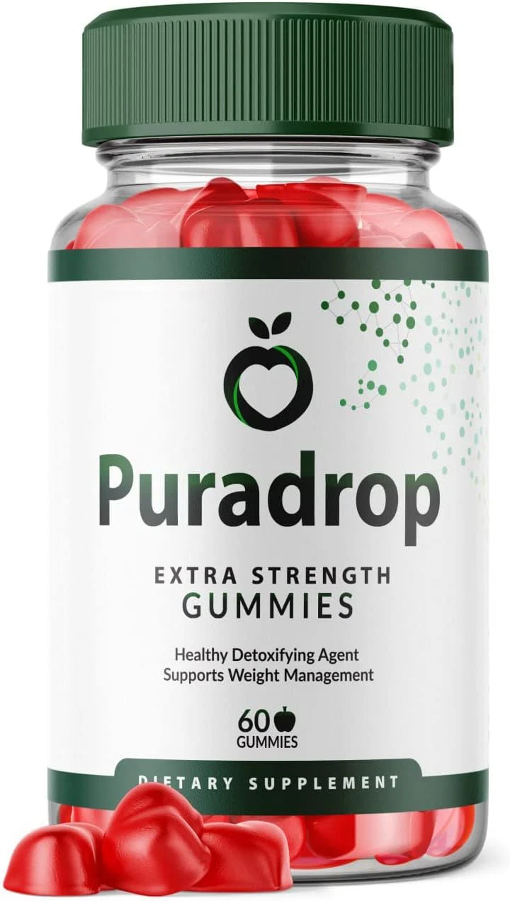 [186042619972] (1 Bottle) Puradrop Extra Strength Puradrops Gummies (60 Gummies)