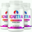 (3 Pack) Ignitra Capsules for Weight loss, Advanced Fat-Burning Support Formula