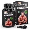 BODY GROW Fast Weight Gain Pills Muscle Gainer WEGHT GAIN 60 CAPS MEN, Pack of 1