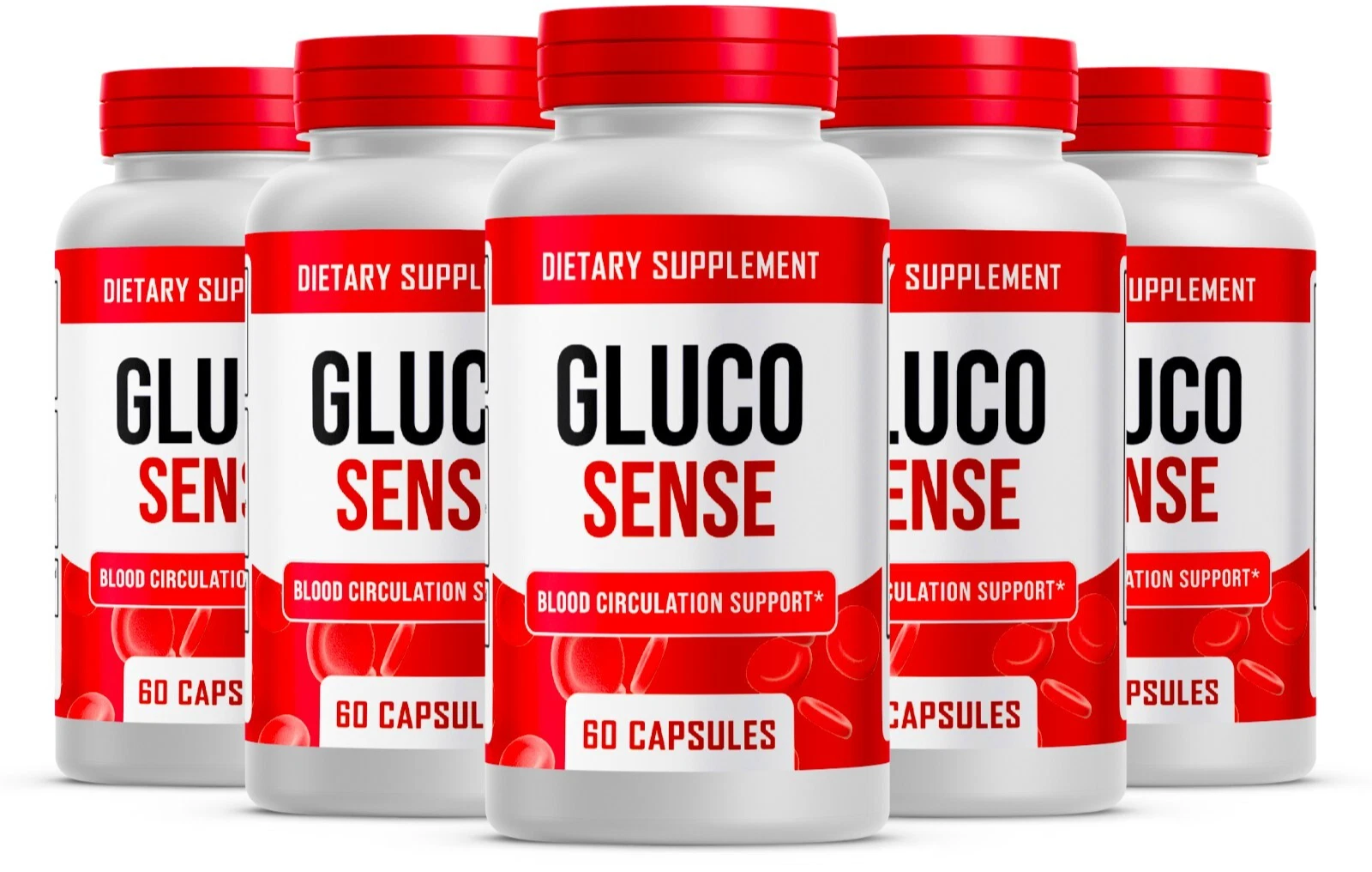 GlucoSense, Gluco Sense Blood Sugar Support Dietary Supplement (300 Capsules)