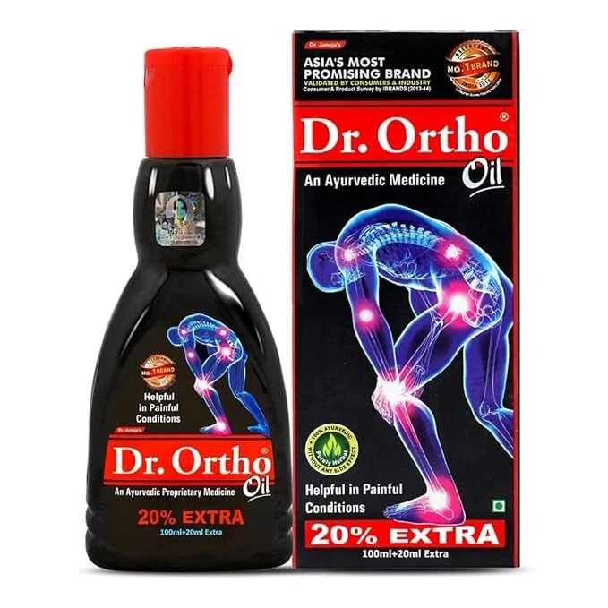 [404984118012] Dr Ortho Ayurvedic Pain Relief Oil - 120ml (FREE SHIPPING)