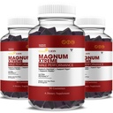 (3 Pack) Primal Lion Magnum Extreme Performance Gummies (3 Month Supply)