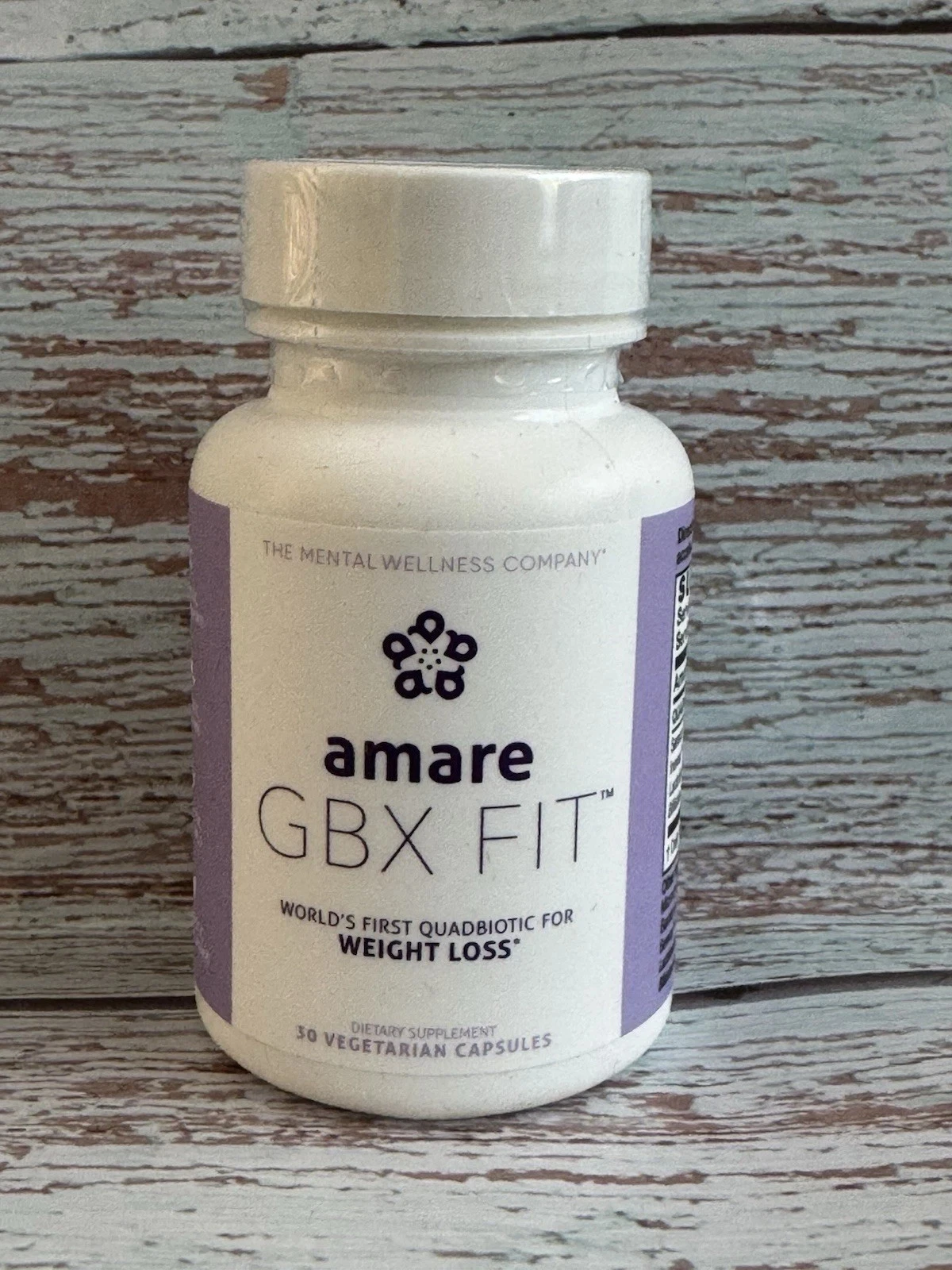 Amare Global GBX Fit 30 Capsules - 1st Quadbiotic for Weight Loss