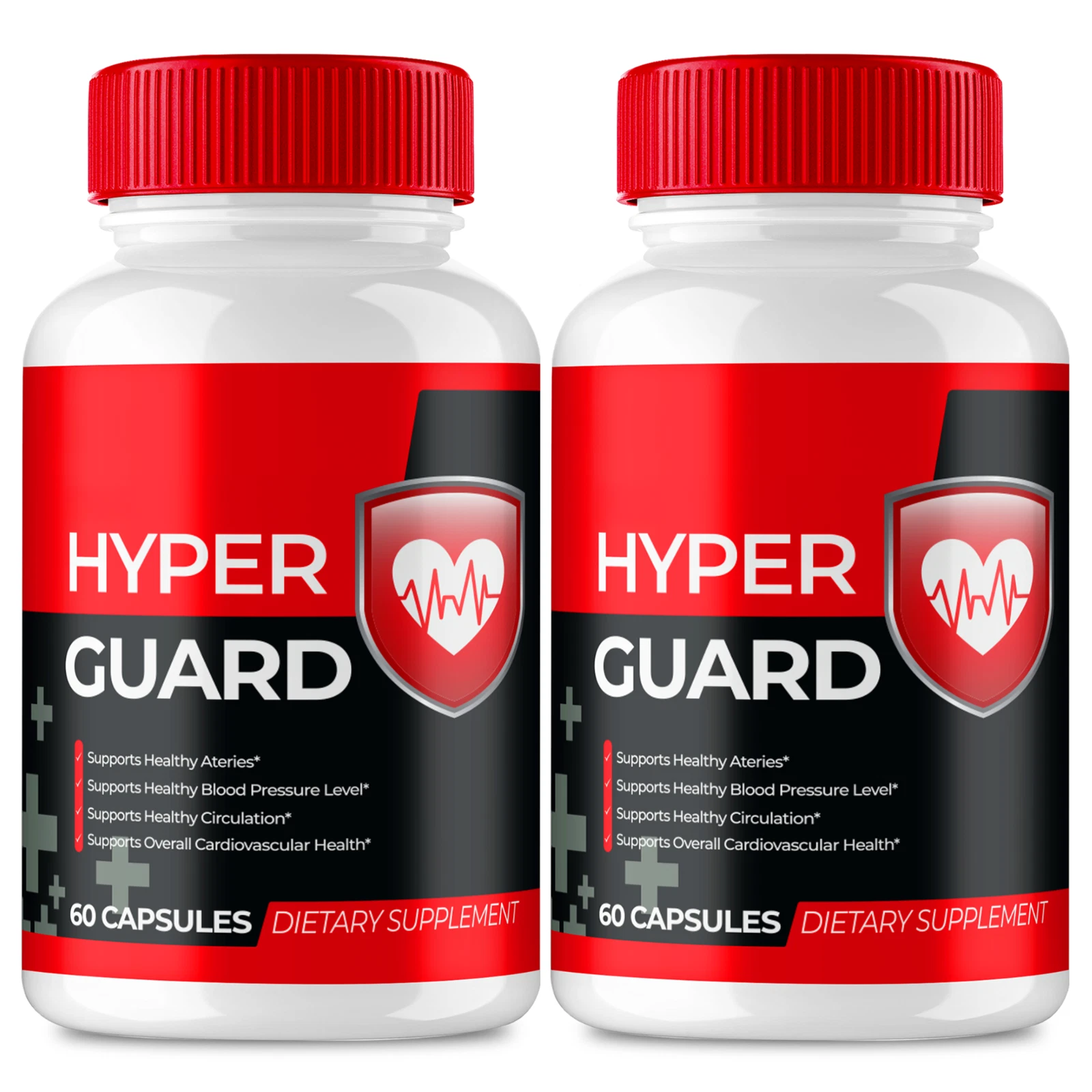 (2 Pack) Hyper Guard Blood Support Pills for Healthy Blood Levels & Heart Health