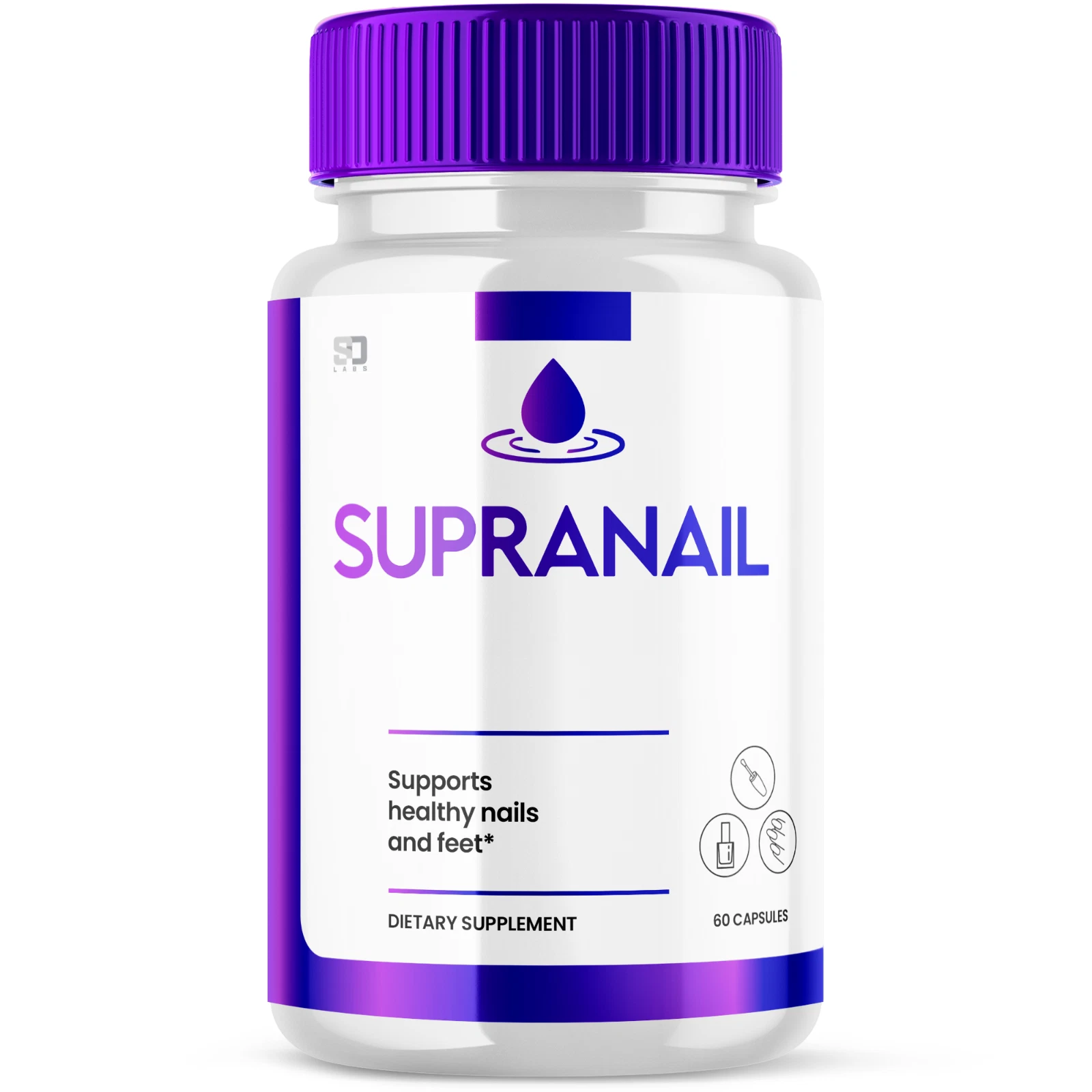 (1 Pack) Supranail Supplement Pills - Support Healthy Nails & Hair Growth 60ct