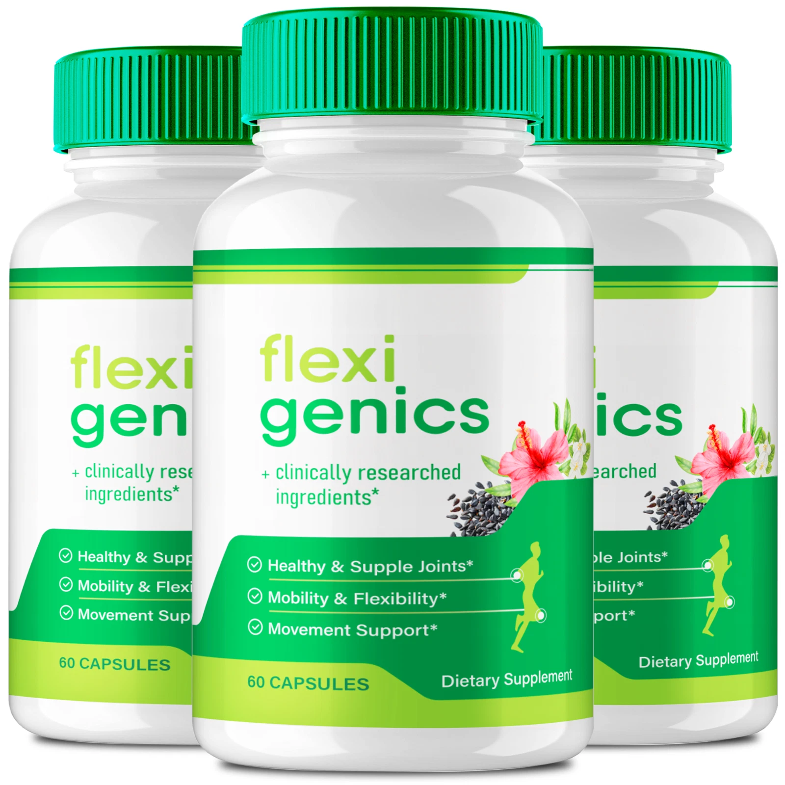 [176732528224] (3 Pack) Flexigenics Capsules Dietary Supplement for Muscle & Joint Discomfort