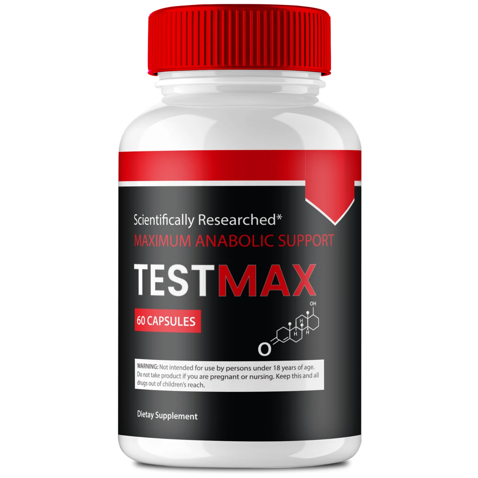 TestMax Men Capsules, Official Test Max Supplement Pills for Men Pills 60ct