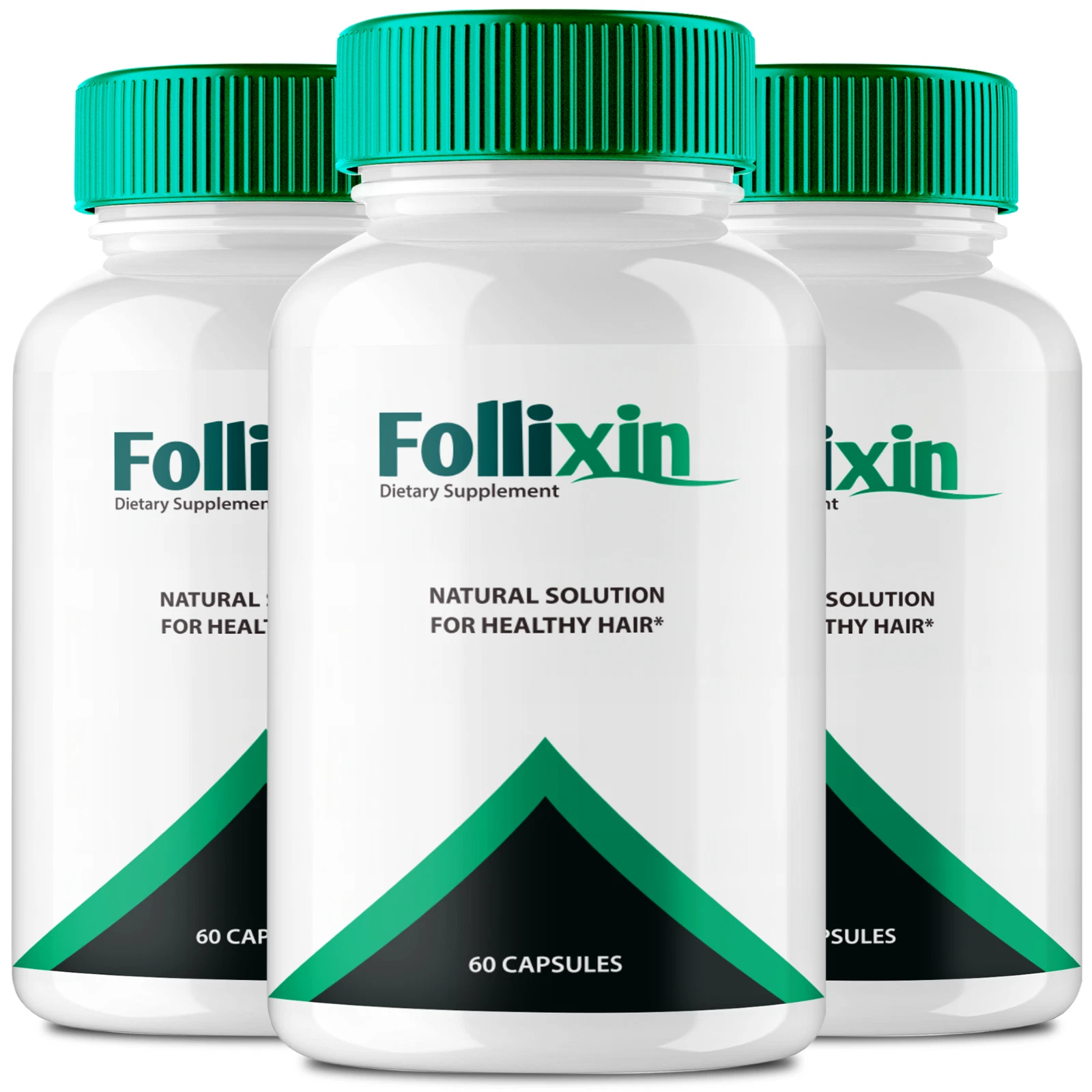 [176698339545] (3 Pack) Follixin Hair Growth Capsules, Follixin Hair Health Supplement Pills