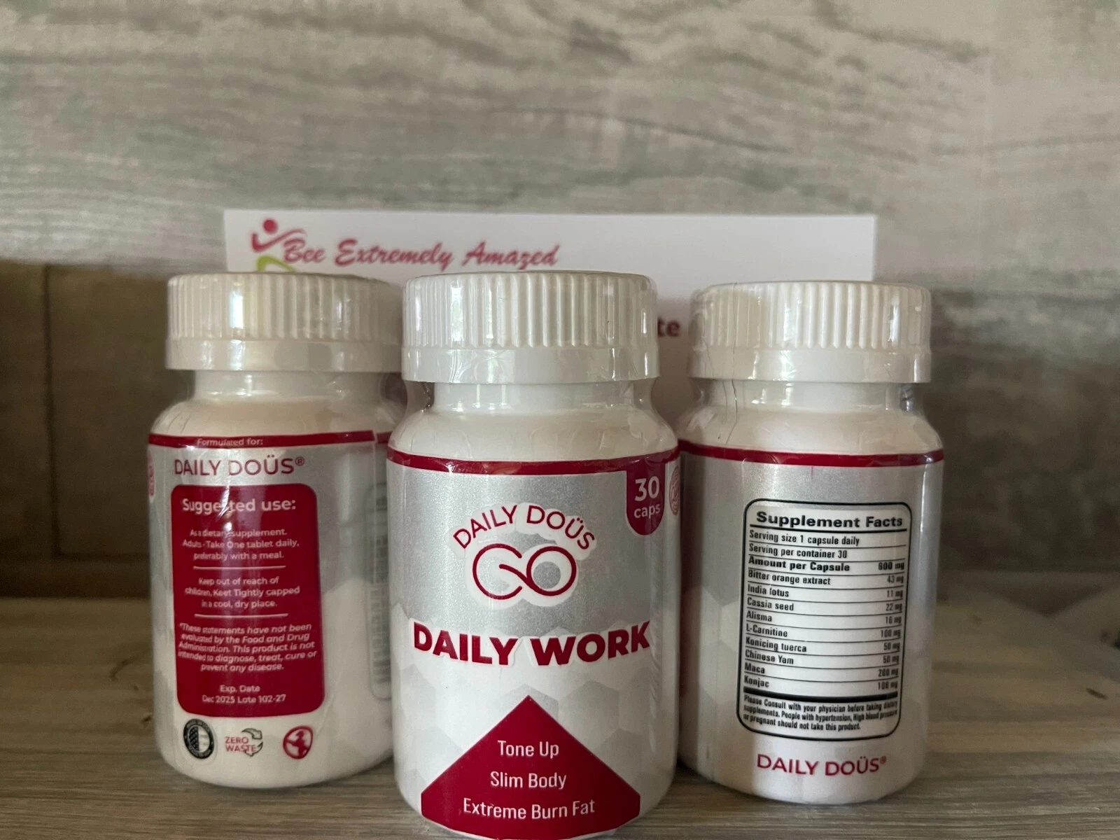 Daily Work Pills Daily Dous Go Supplement *Authentic Original* Buy More & Save