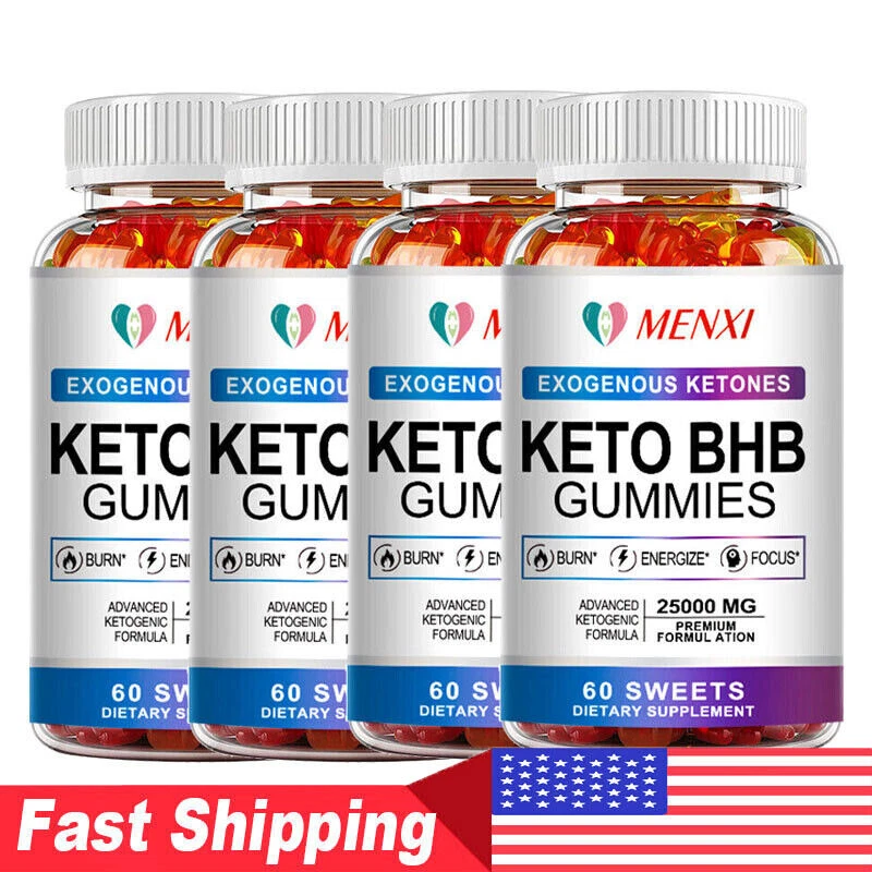 MENXI Keto Gummies ACV Gummy for Weight Loss & Fat Burner, Strong Belly Slimming