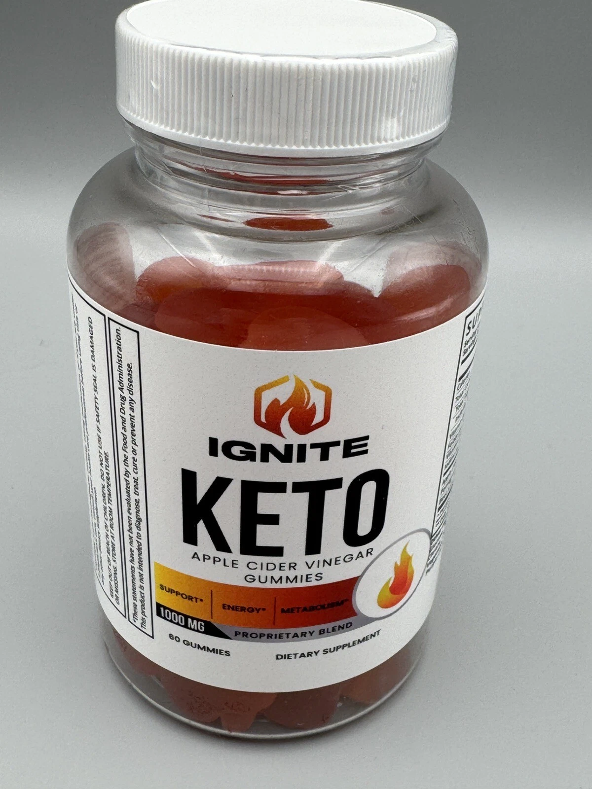 Ignite Keto Advanced Weight Loss Gummies to Boost Metabolism 60ct