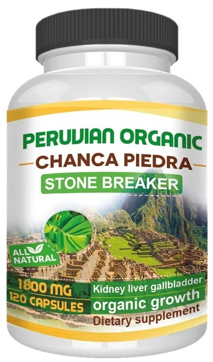 Chanca Piedra Phyllanthus niruri material Stone Breaker 1800 mg 120 capsules