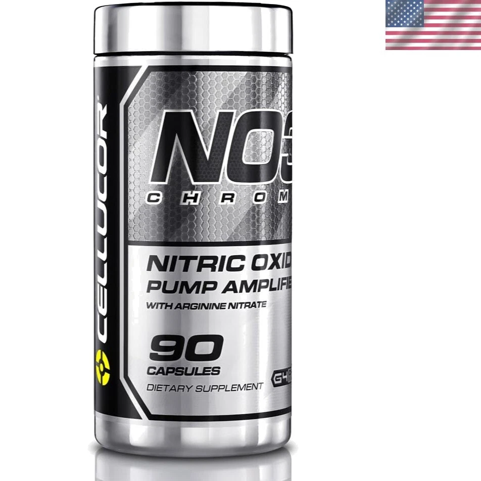 Clinically Studied NO3 Chrome Nitric Oxide Capsules - Energy & Pump Boost