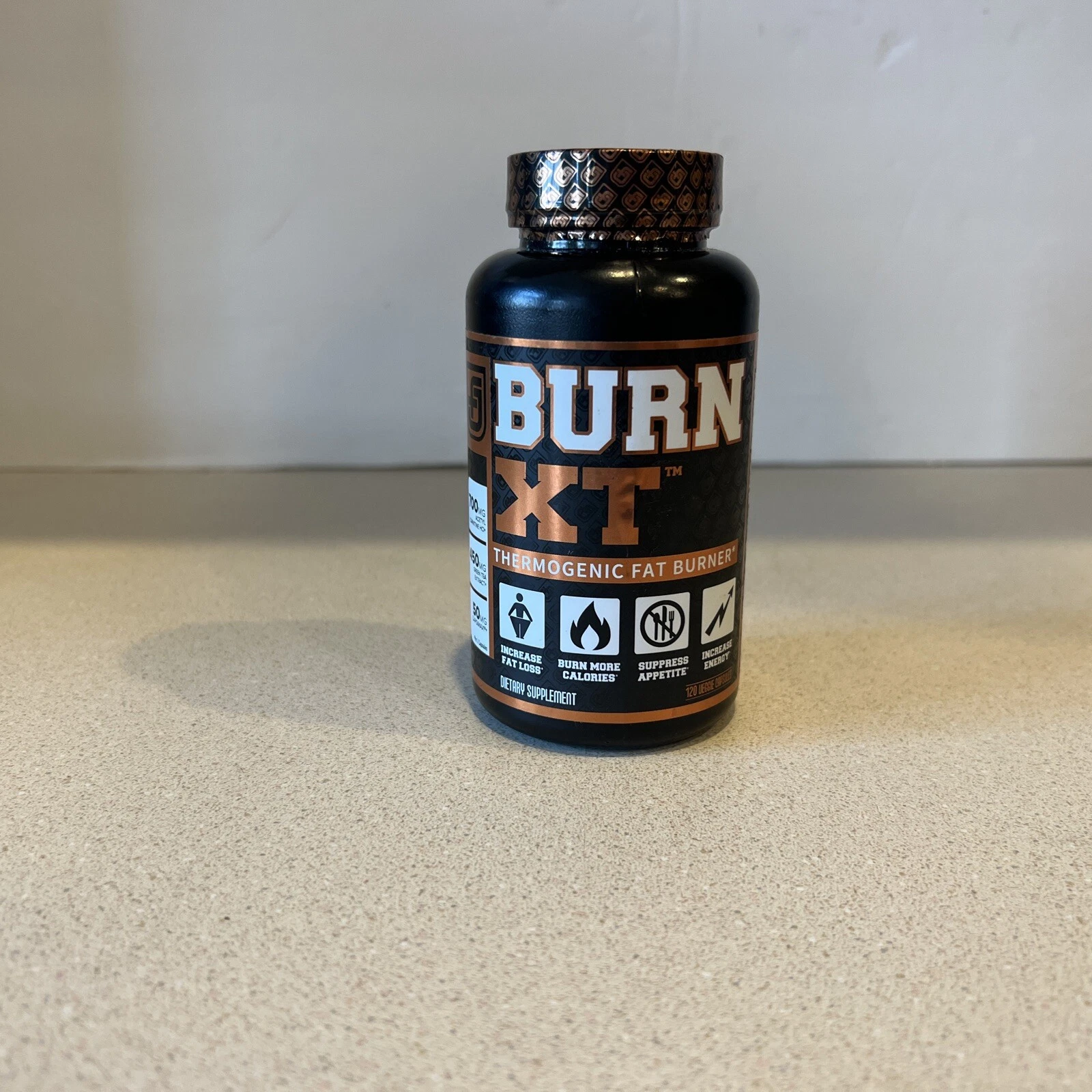 120-capsules Burn-XT Thermogenic Fat Burner - Weight Loss Appetite Suppressant