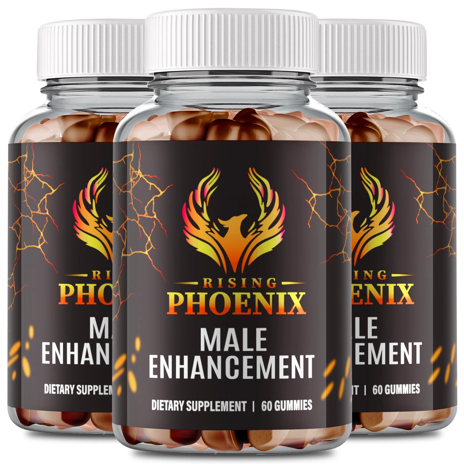 [176229994361] Rising Phoenix Gummies - Official Formula (3 Pack)