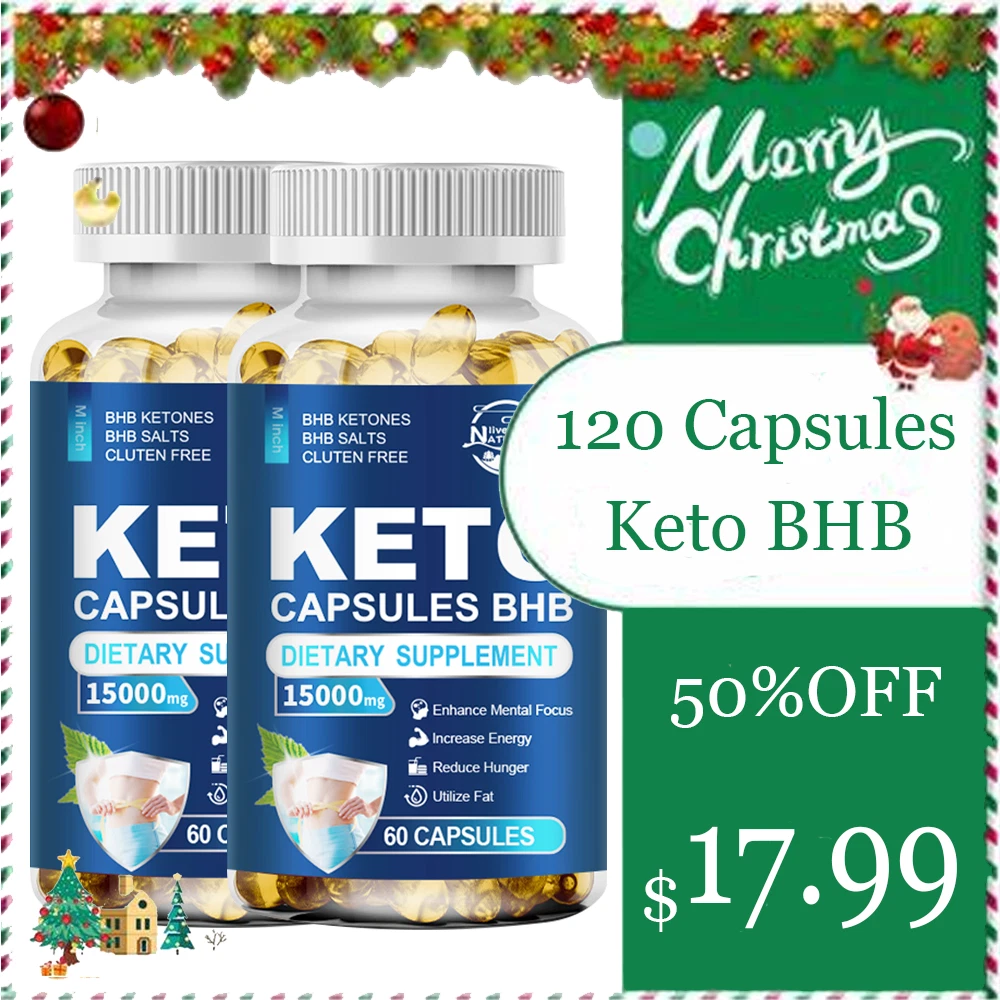 Paquete de 2 píldoras de dieta Keto BHB 15000 MG - quemador de grasa pérdida de peso supresor del apetito