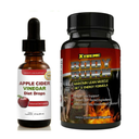 Apple Cider Vinegar Weight Loss Drops & Xtreme Body Burn Lean Muscle Capsules