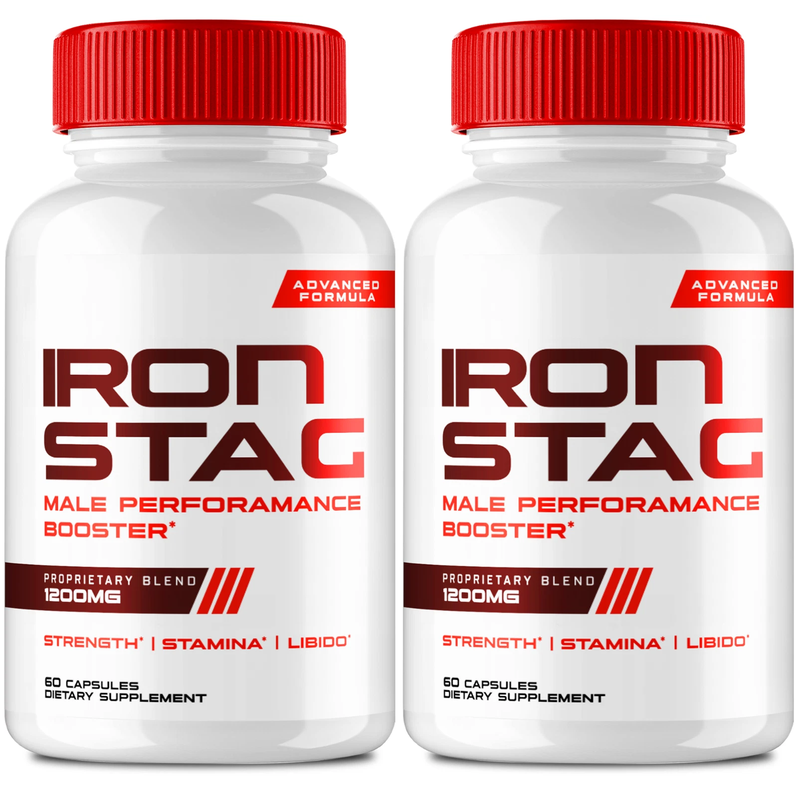 (2 Pack) Iron Stag for Men Pills, IronStag Increase Energy & Vitality Capsules