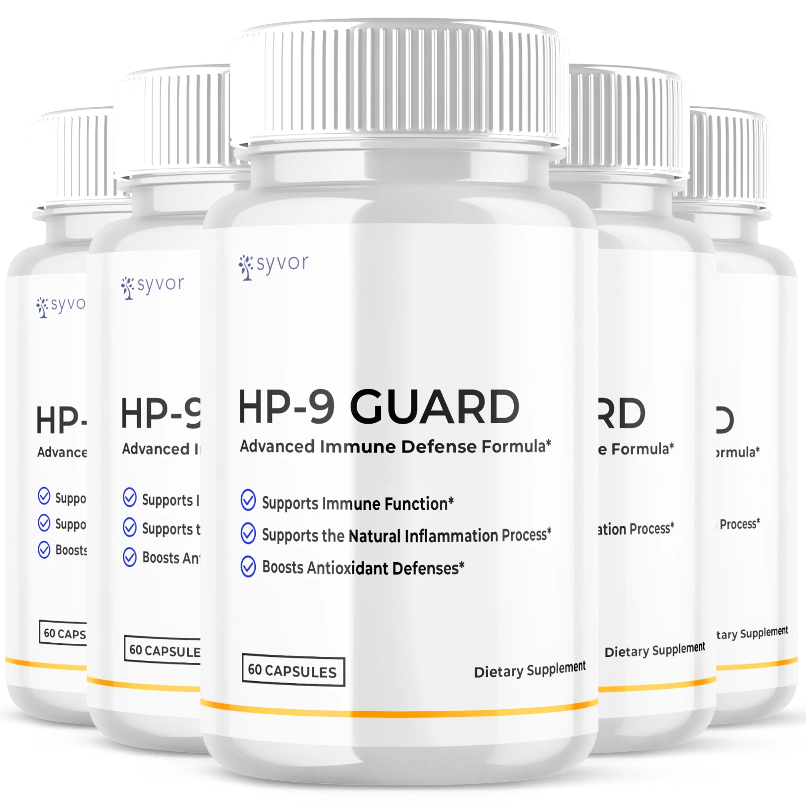 [286667408064] HP9 Guard Wellness Support Pills Advanced Formula Balance Support 300 Capsules
