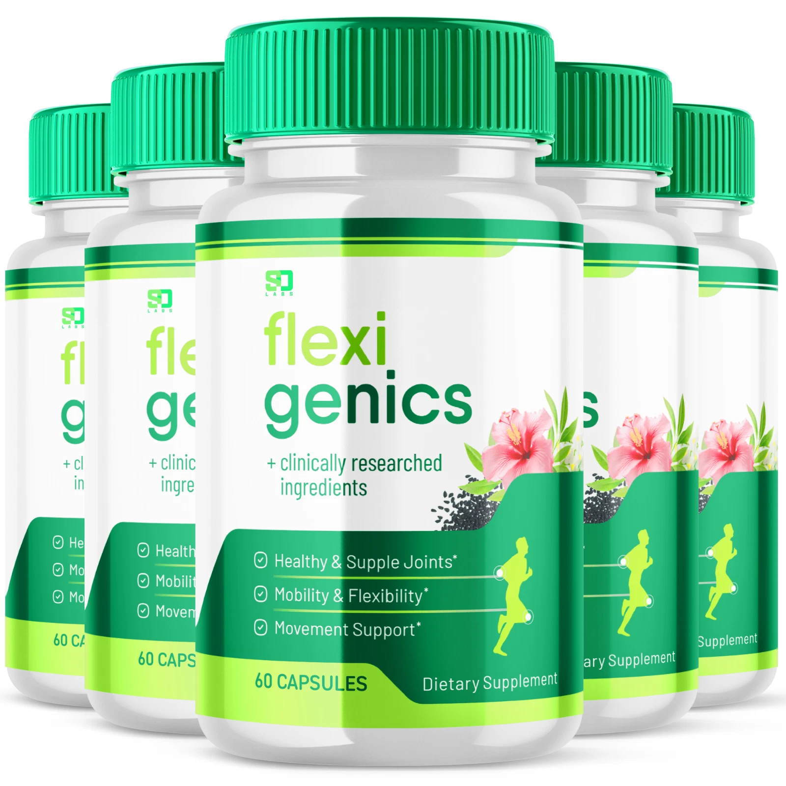 Flexigenics Enhance Mobility, Flexibility & Support Active Lifestyle (5 Pack)