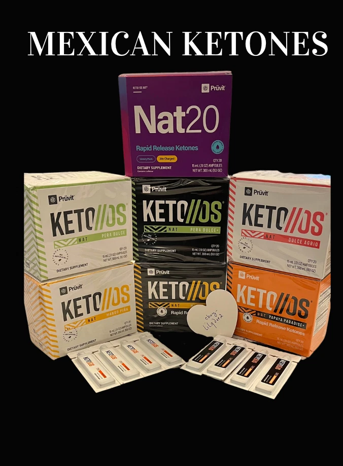 🔥 Pruvit Keto OS NAT Mexican Ketones YOU PICK (min 4 vials)