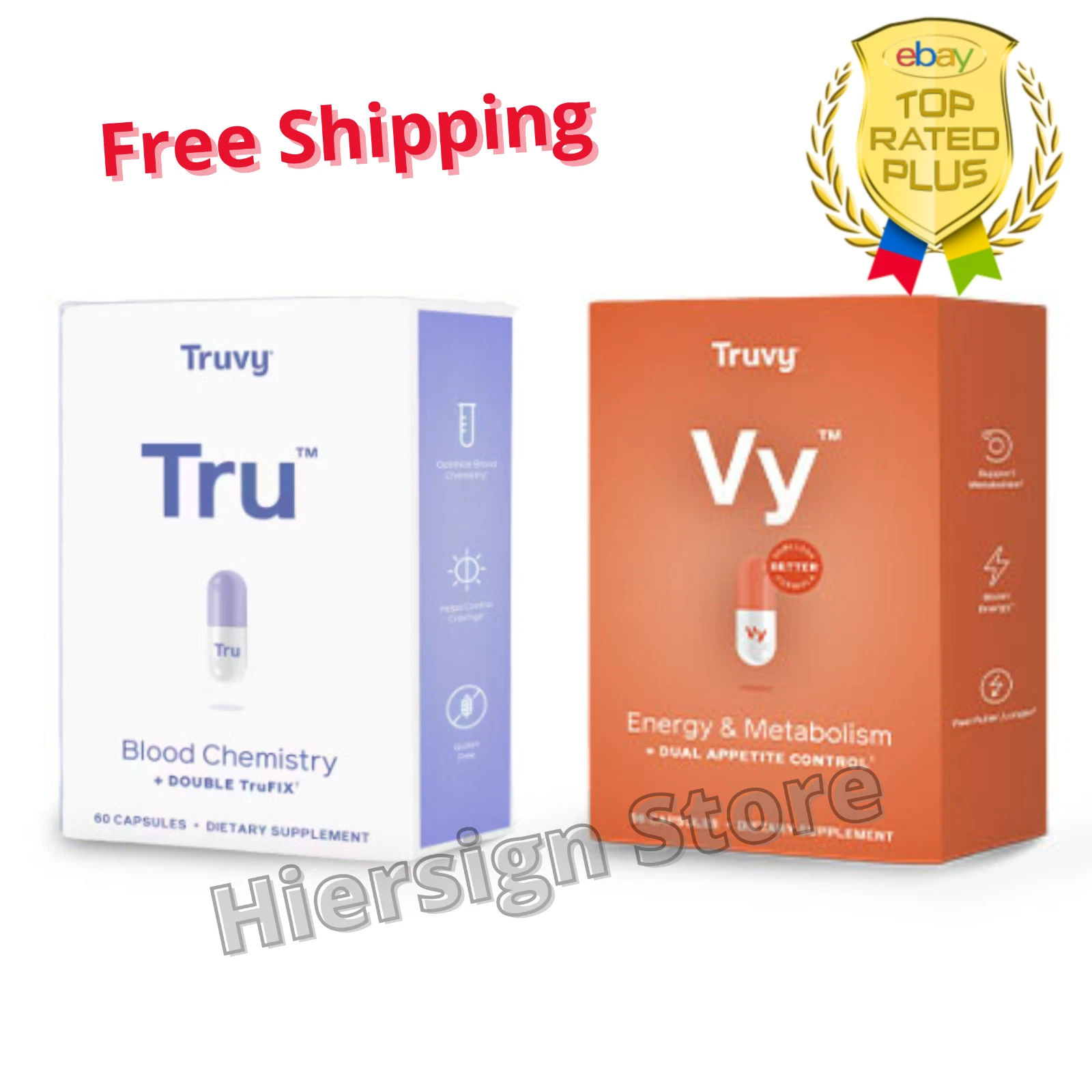 28 day Tru and VY Energy and Weight Loss Supplement (*New* TruVision Formula)2pk
