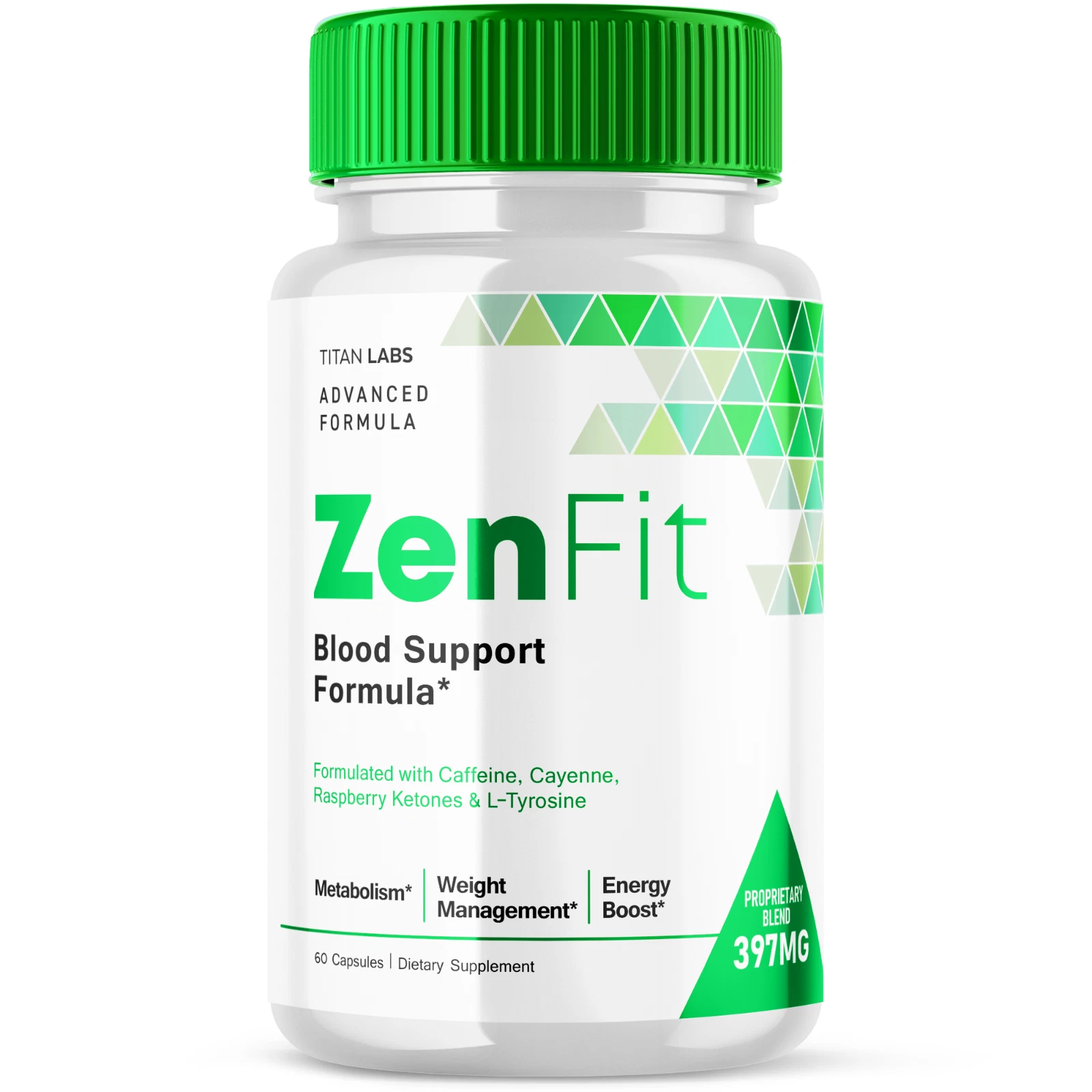 Zenfit Blood Support Formula, Zen Fit Weight Loss Supplement Pills (60 Capsules)
