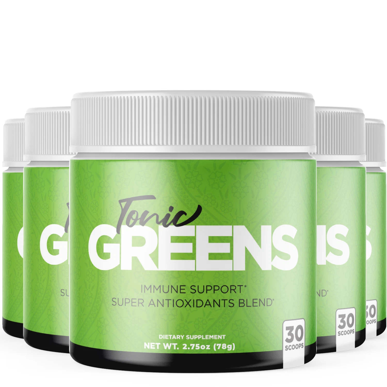 [285710005778] (5 Pack) Tonic Greens Powder, Tonic Greens Immune Support Powder (13.75oz)