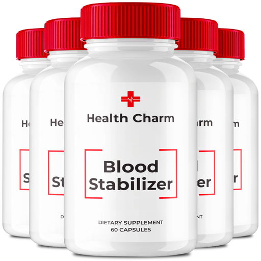 [176863564062] (5 Pack) Health Charm Blood Support Capsules, HealthCharm Supplement Pills