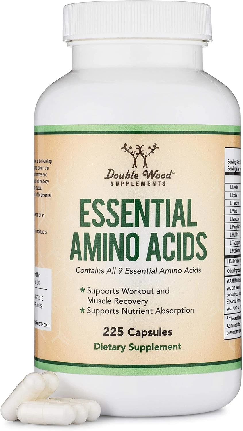 Essential Amino Acids - 1 Gram per Serving Powder Blend of All 9 Essential Amino