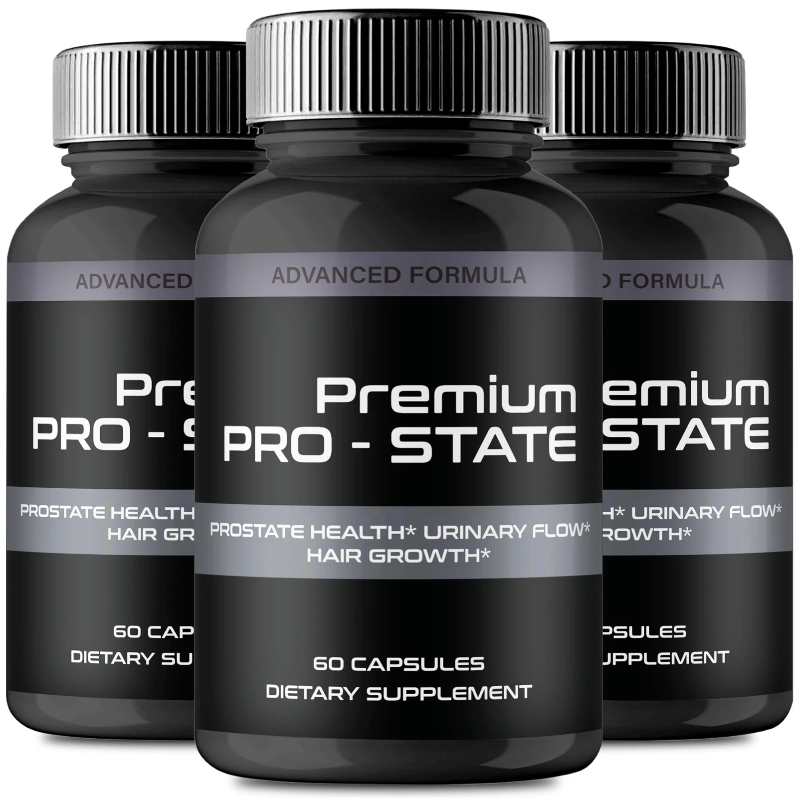 (3 Pack) Premium Pro State Men Capsules to Support Prostate & Urinary Functions