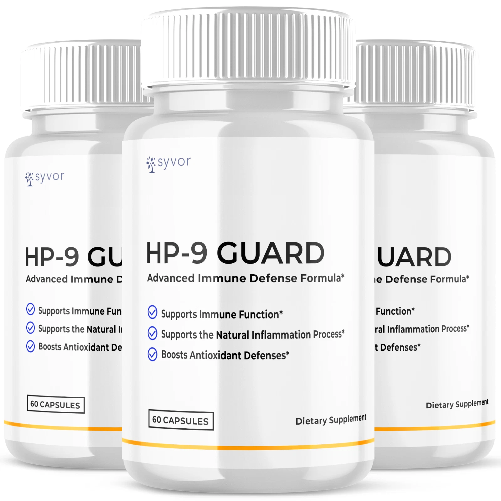[286667407414] HP9 Guard Wellness Support Pills Advanced Formula Balance Support 180 Capsules