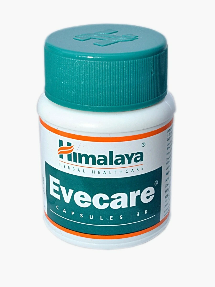 [255270162555] EVECARE 3 Bottles Official USA 90 Capsules Women Period Support