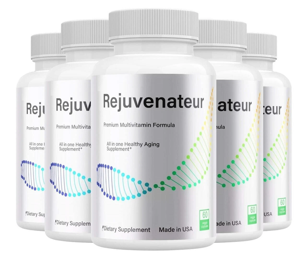 Rejuvenateur Anti-Aging Supplement Rejuvenator Capsules ( 5 Pack )