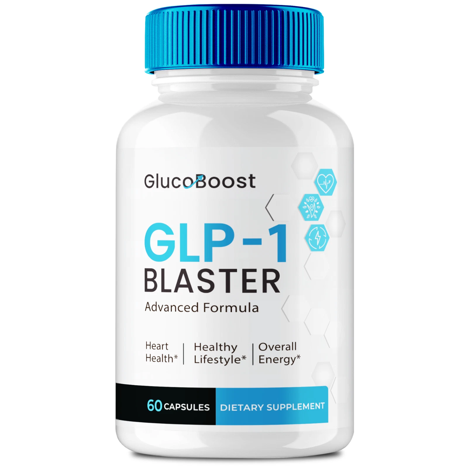 GlucoBoost GLP-1 Booster, Gluco Boost Blood Support, Glucose Boost 60ct