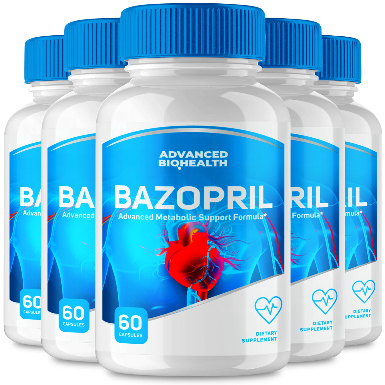 Bazopril Blood Formula Support - Official Formula (5 Pack)