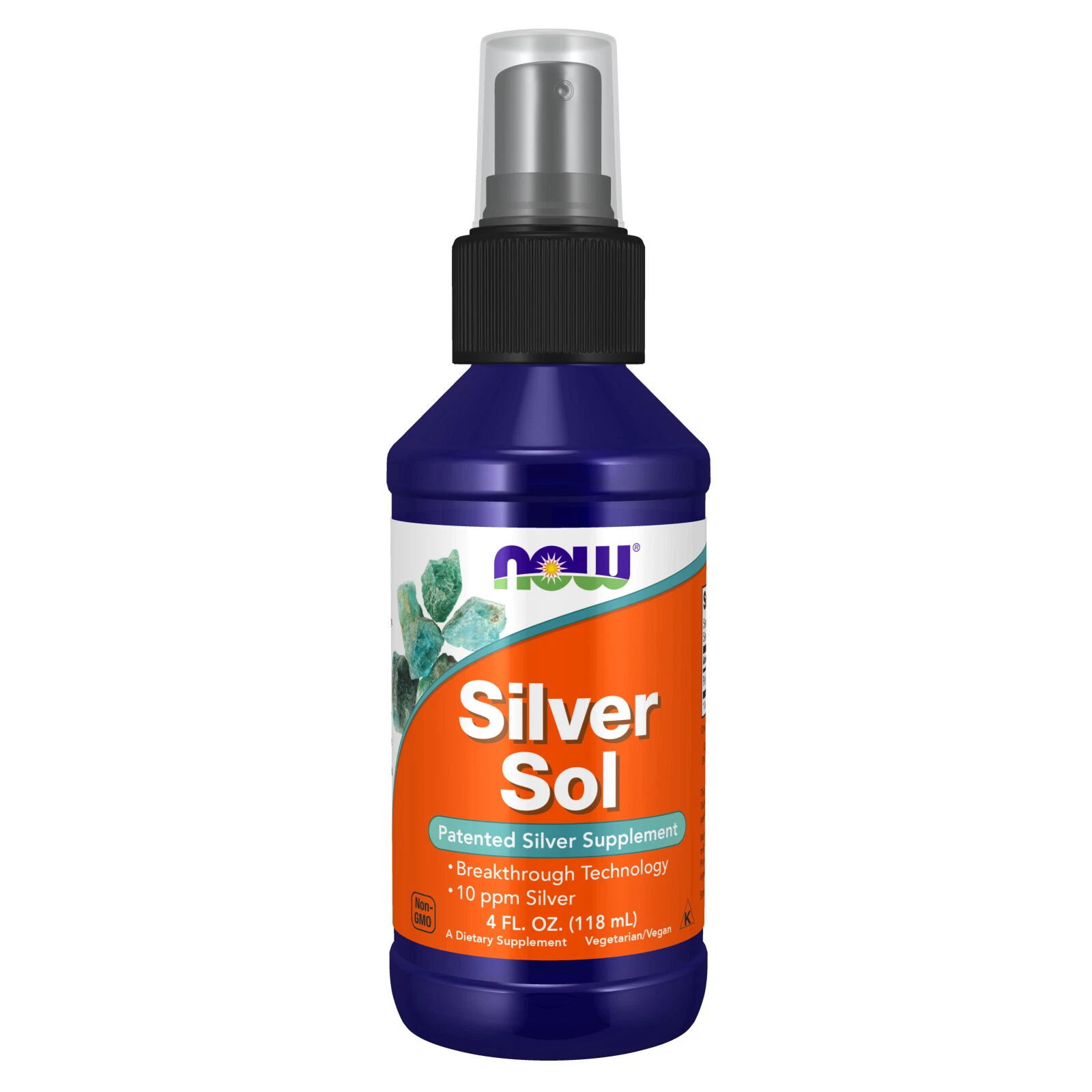 [375423957218] NOW FOODS Silver Sol Spray 4 fl oz