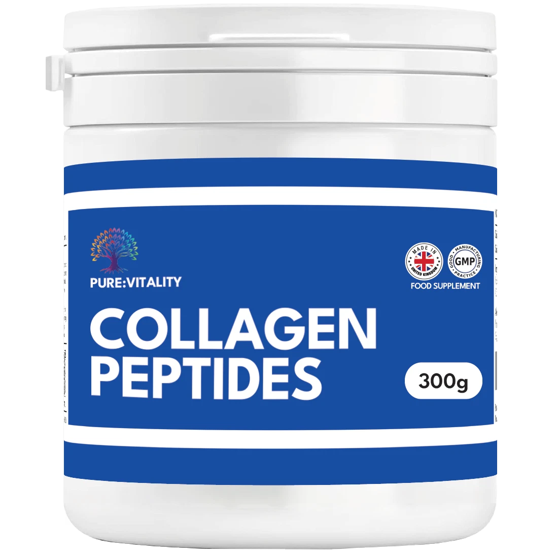 Pure Vitality - Type 1 Bovine Collagen Powder - 300g - Beauty Hair Nails Skin