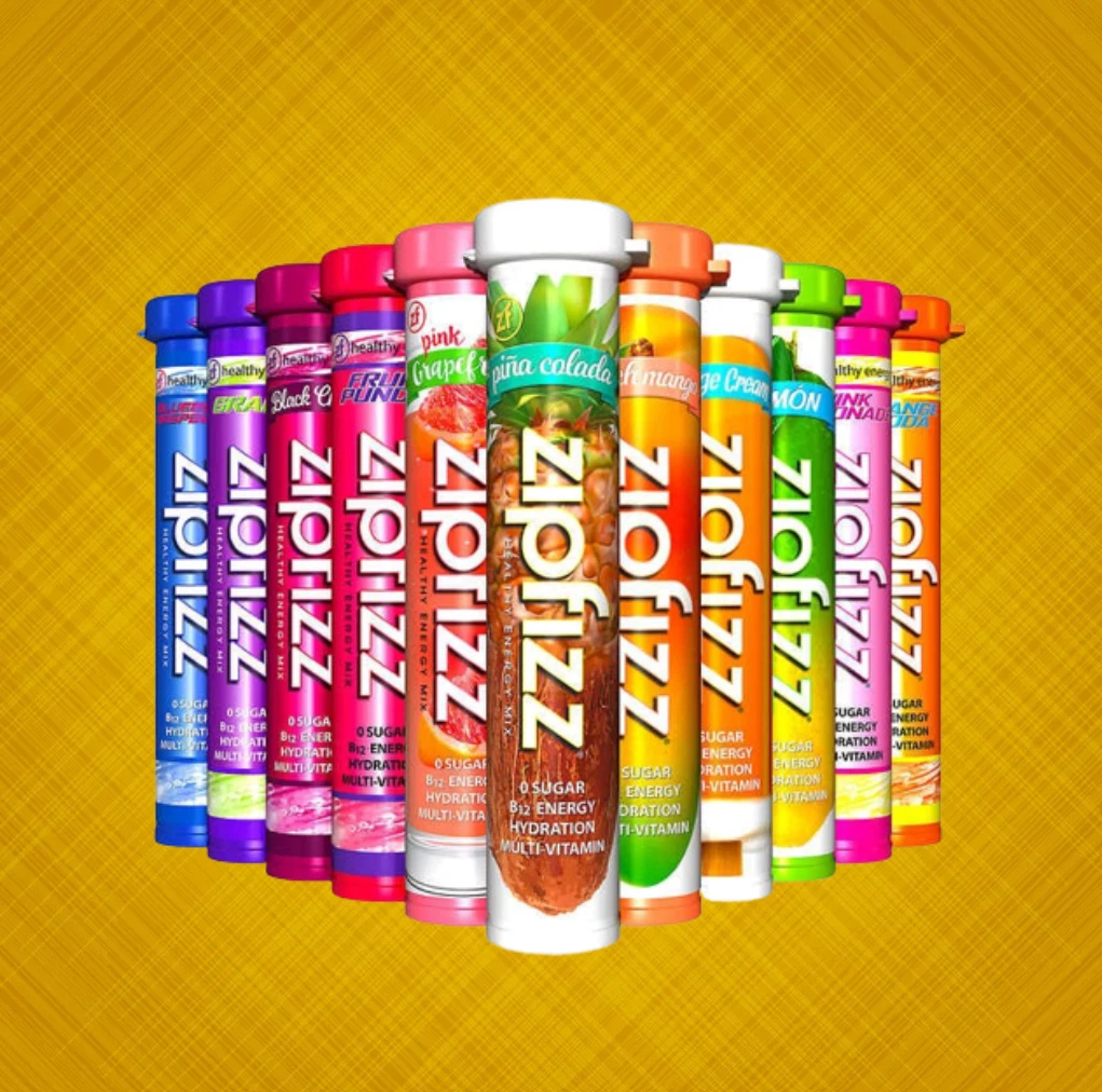 Zipfizz Healthy Energy Drink Mix, 30 Tubes Select Flavor