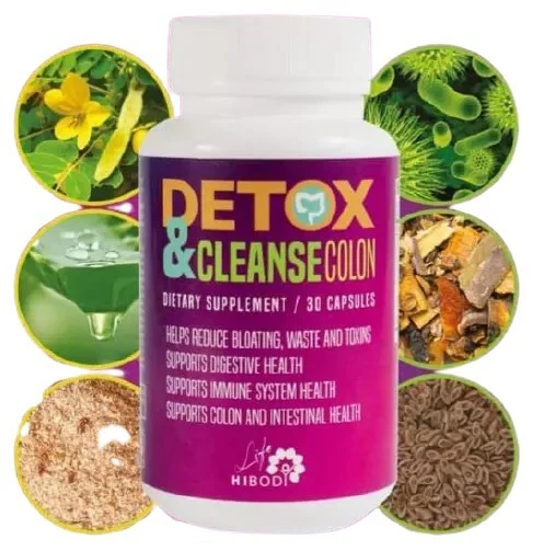 Detox & Cleanse Colon by Hibody (Excellent Product-Fast Results-Brand New)/