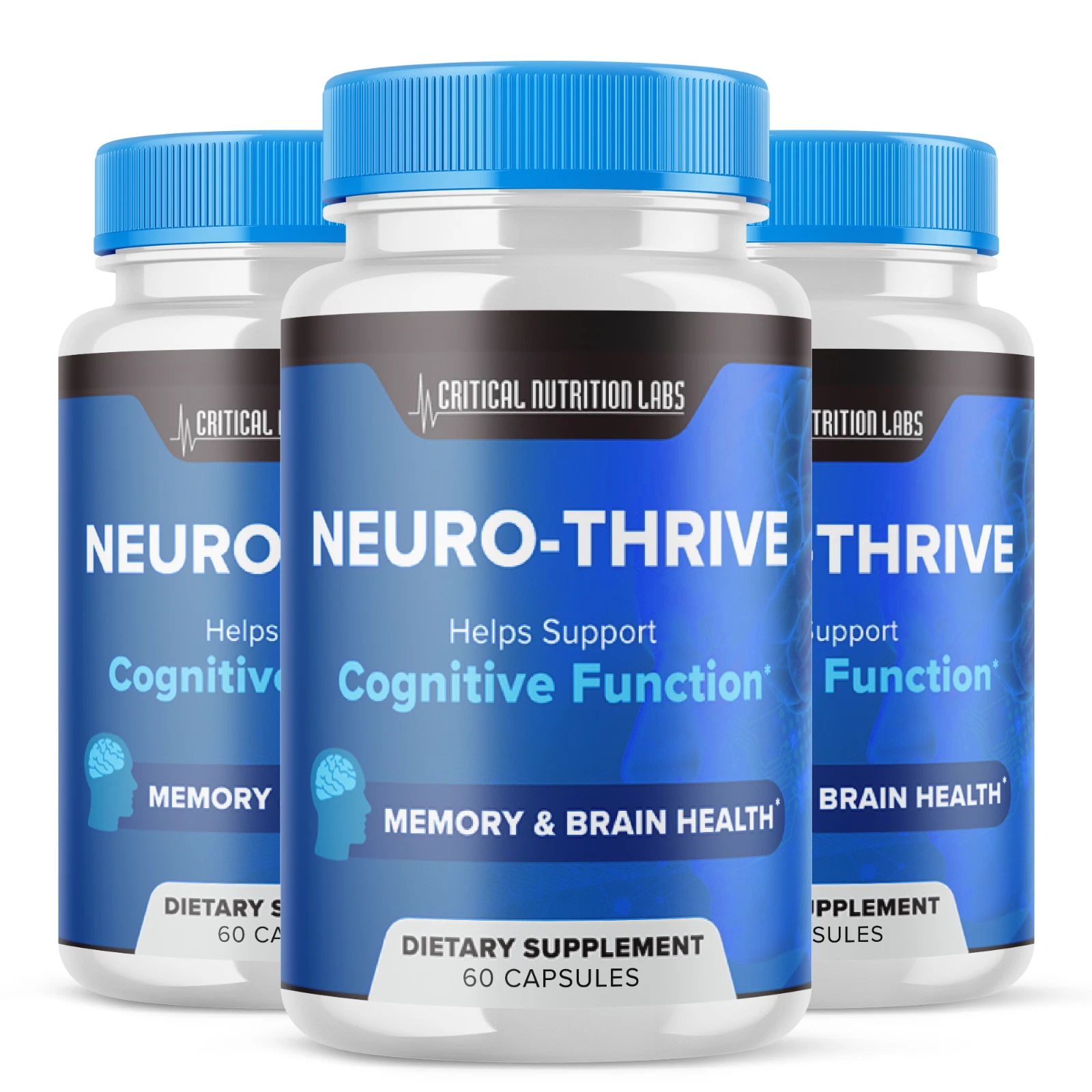 (3 Pack) Nuero Thrive Pills, NueroThrive Brain Health Nootropic (Capsules))
