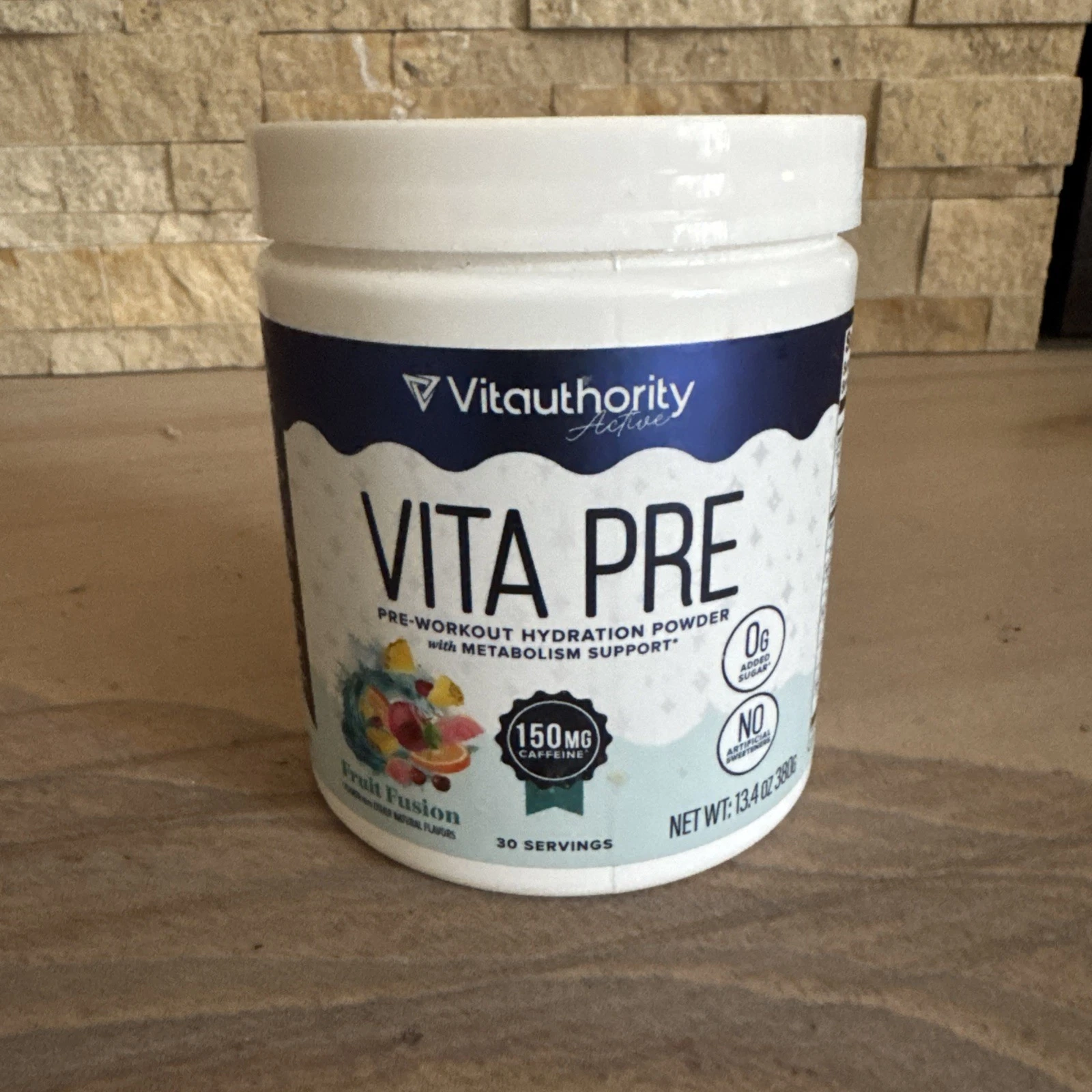 Vitauthority Active Vita Pre Fruit Fusion 13.4 Oz. 30 Servings Exp 12/2026