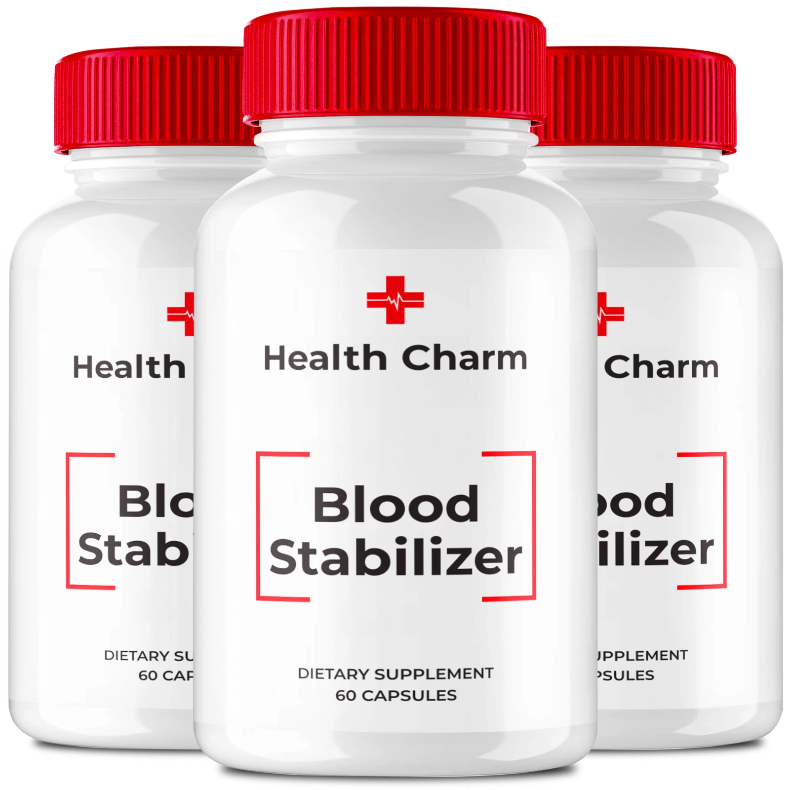 [176863564061] (3 Pack) Health Charm Blood Support Capsules, HealthCharm Supplement Pills