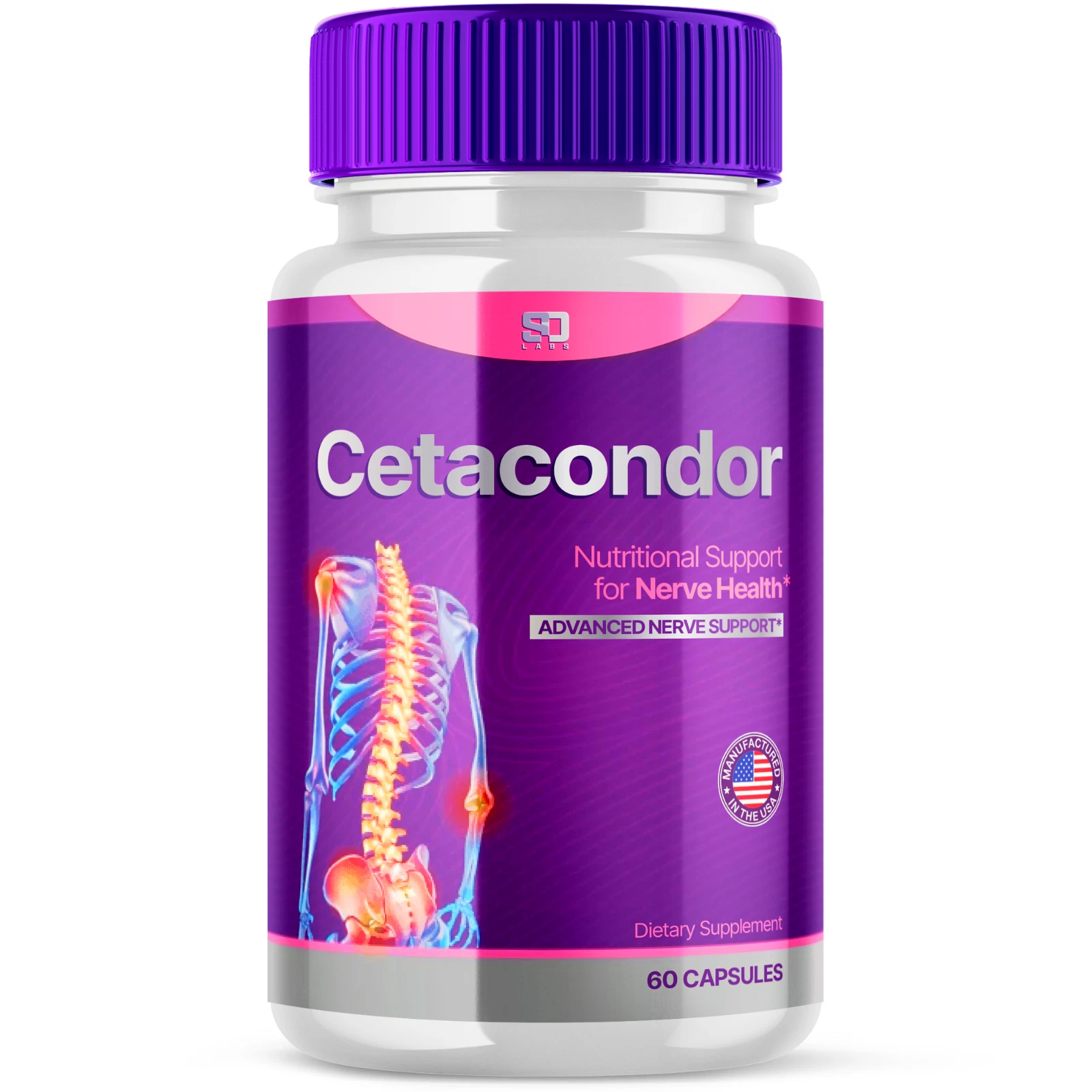 [166920536019] Cetacondor - Boost Daily Focus, Clarity, and Well-Being 60 Capsules