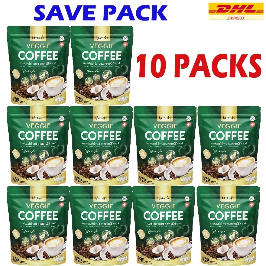 10X Yumiko Veggie Coffee Dietary Supplement Weight Control Detox Slimming