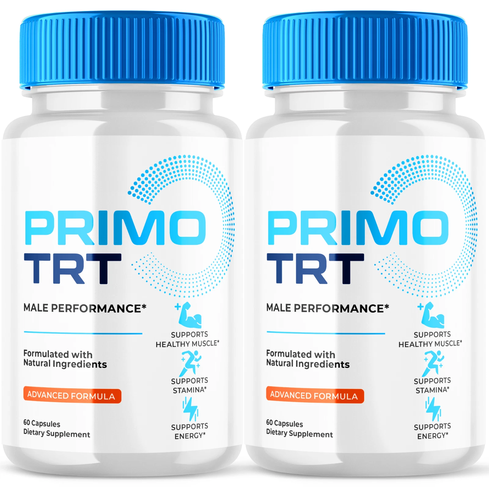 Primo TRT Pills for Men Max Strength Primo TRT Formula Supplement 120 Capsules