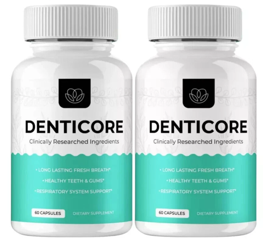 [186526727724] Denticore Dental & Oral Health Support Dietary Supplement (120 Capsules) 2-Pack